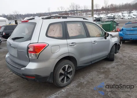 2018 Subaru Forester 2.5I from USA, damaged, VIN JF2SJABC1JH591883